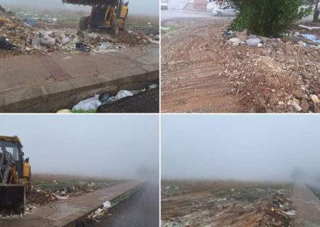 پاسخ شهرداری شوش به مطالبات شهروندان؛ پاکسازی نخاله‌ها در منطقه 10