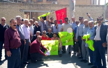 اعتراض بازنشستکان شوش به مصوبه مزدی شورایعالی کار