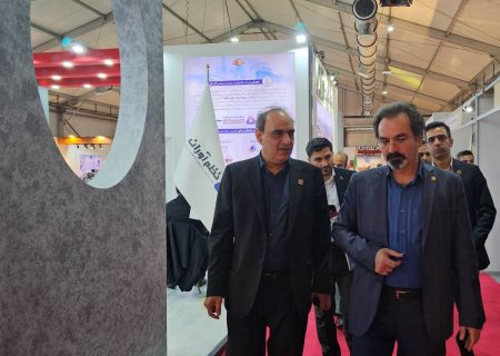 بازدید مدیرعامل هلدینگ صبا انرژی از غرفه فولاد اکسین خوزستان در پانزدهمین نمایشگاه معدن و صنایع معدنی ایران