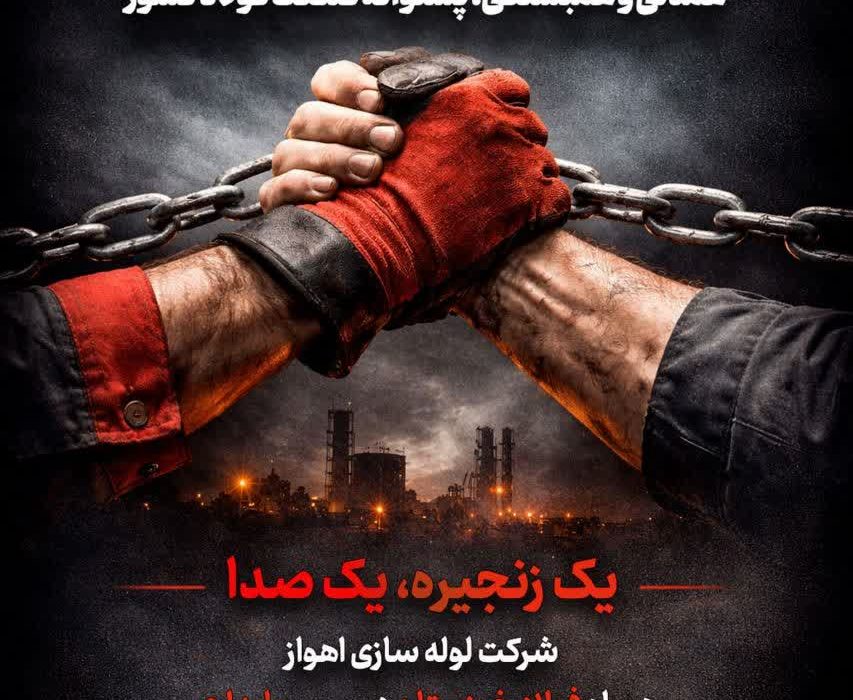 پیامِ مدیر عامل شرکت لوله‌سازی اهواز در راستای همدلی و همبستگی با فولاد خوزستان